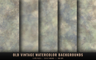 Old Vintage Watercolor Backgrounds