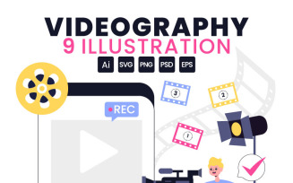 9 Professional Videography Illustration