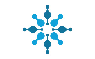 Meta Ball Medical icon vector design template V1.22