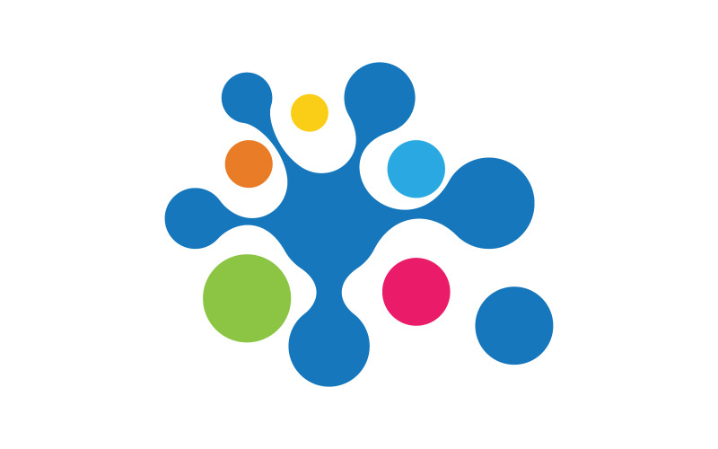 Meta Ball Medical icon vector design template V1.7 Logo Template