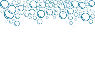 Bubble water Laundry washing vector illustration design template v.11