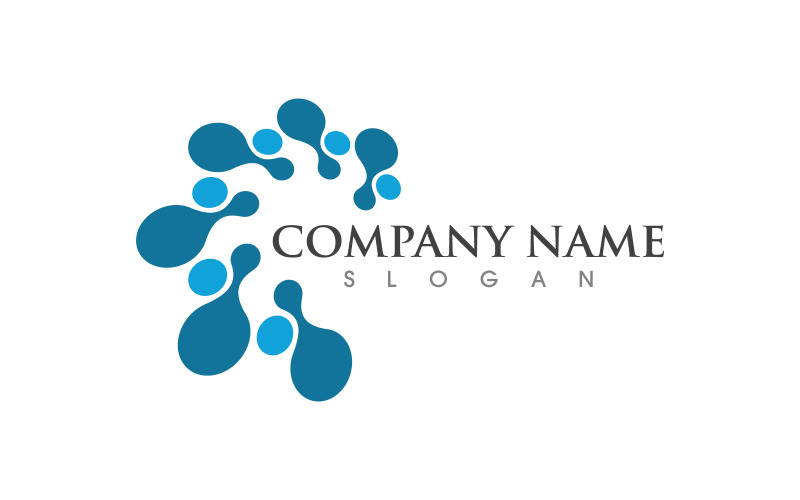 Meta Ball Medical icon vector design template v7.16 Logo Template