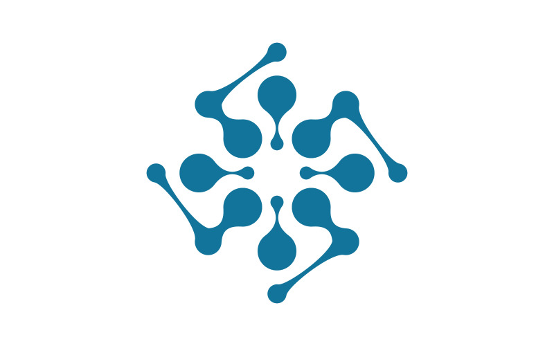 Meta Ball Medical icon vector design template v7.19 Logo Template