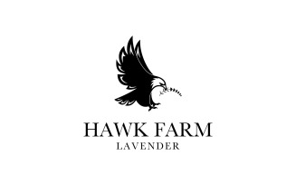Flying Eagle Logo Illustration