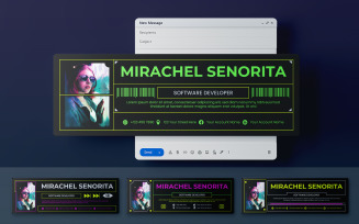 Brutalism Email Header Template 374