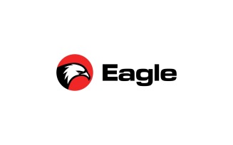 Head Eagle Logo Illustration
