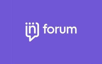 Letter IN Speak Talk Forum Logo