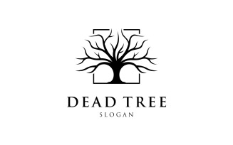 Dead Tree Logo Illustration