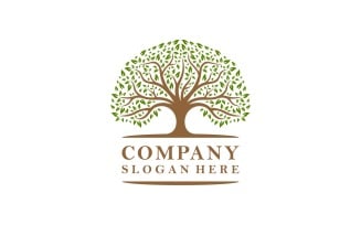 Tree of Life Logo Illustration