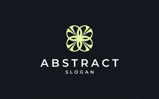 Abstract Art Deco Luxury Logo