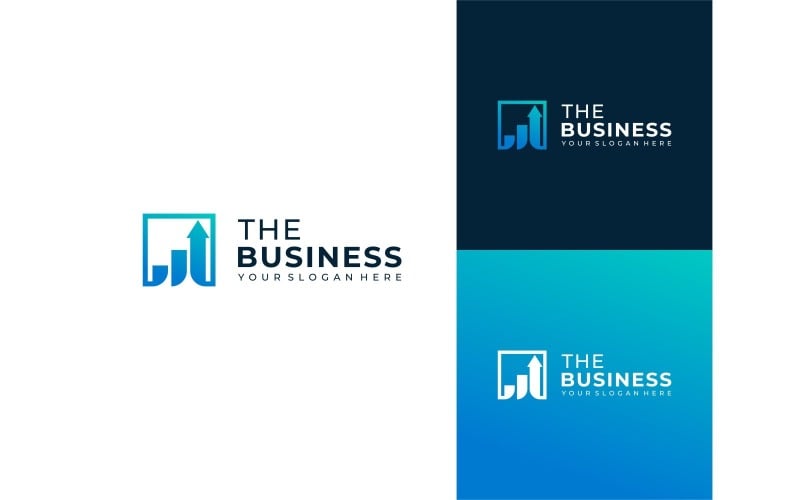 Chart Profit Growth Logo Icon Logo Template