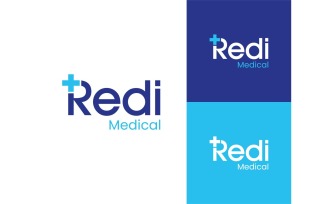 Letter R Medical Medicine Logo