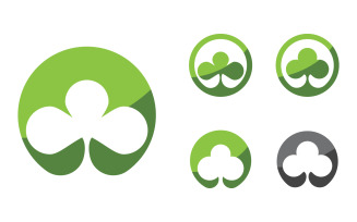 Casino card icon template vector illustration design v.5