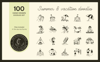 Summer and Vacation Doodles
