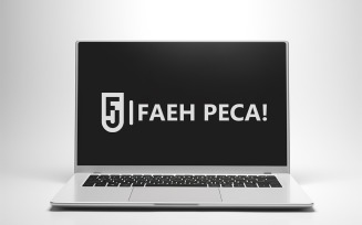 Computer screen mockup template