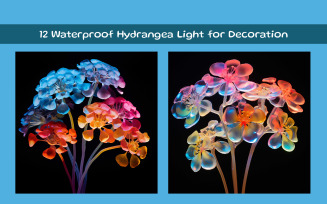 Waterproof Hydrangea Light for Decoration