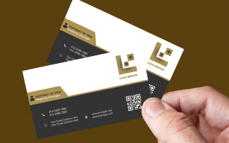 Elegant Business Card PSD – Fully Editable Template