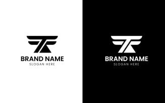 Letter TR company logo-760