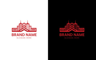 Real estate urban building logo-757