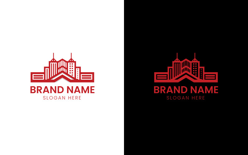 Real estate urban building logo-757 Logo Template