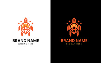 Turtle mascot logo template-758