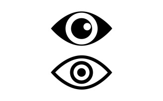 Branding Identity Corporate Eye Care vector logo design template v.1