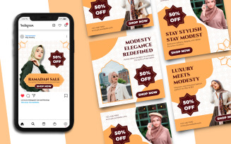 Ramadan Sale Instagram Post Template 368