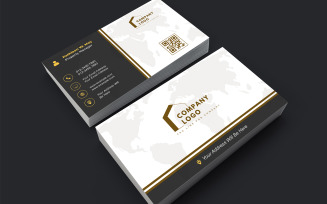 Professional Double-Sided Business Card Template – PSD Customizable Design