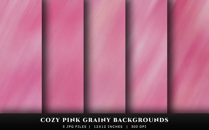 Cozy Pink Grainy Texture Backgrounds