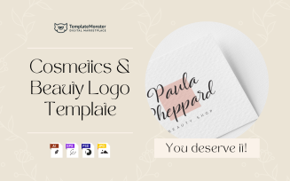 Cosmetics & Beauty 1 Logo Template