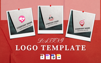 Dating Logo Template Pack