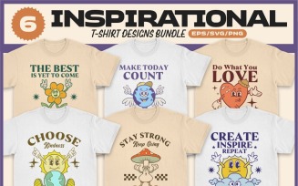 Inspirational T-shirt Designs Bundle
