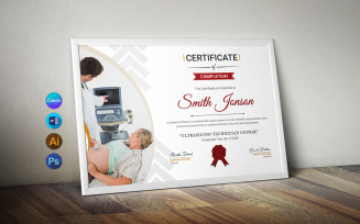 Ultrasound Technician Course Certificate