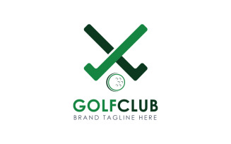 Golf Club Logo, Golf Logo Template