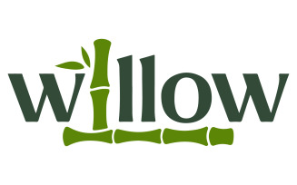 A logo for the brand Willow