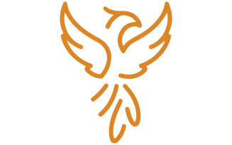 A phoenix rising from the ashes