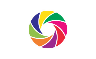 Camera vector icon illustration design template v.3