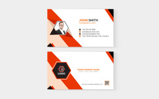 Creative, Minimal and Modern Business Card Design.
