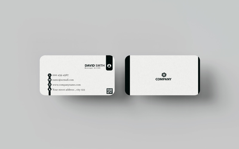 Creative Simple business Card Design Template Corporate Identity