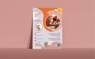 Elegant Spa and Beauty Flyer Template