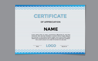 Creative Certificate Template Design