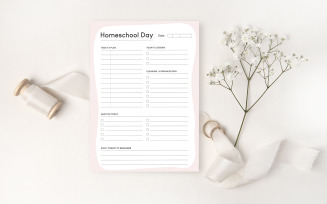 Homeschool Planner Template