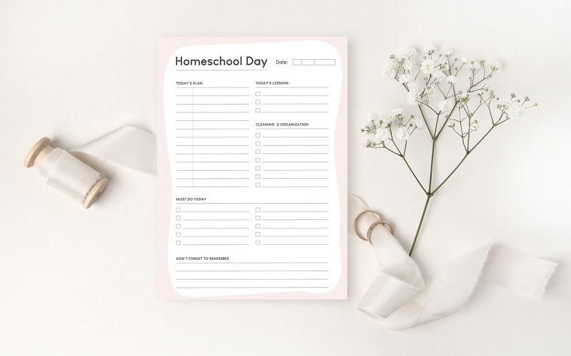 Homeschool Planner Template