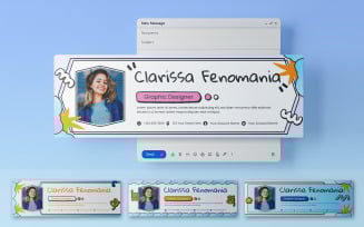 Modern Email Header Template 688