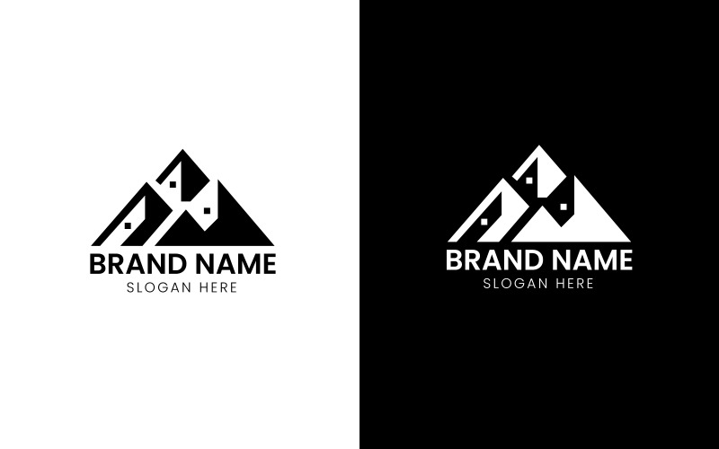 Mountain business logo-786 Logo Template