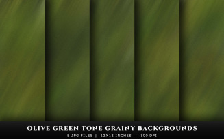 Olive Green Tone Grainy Texture Backgrounds