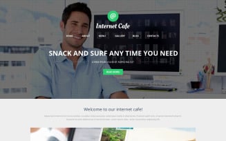 Internet Cafe WordPress Theme