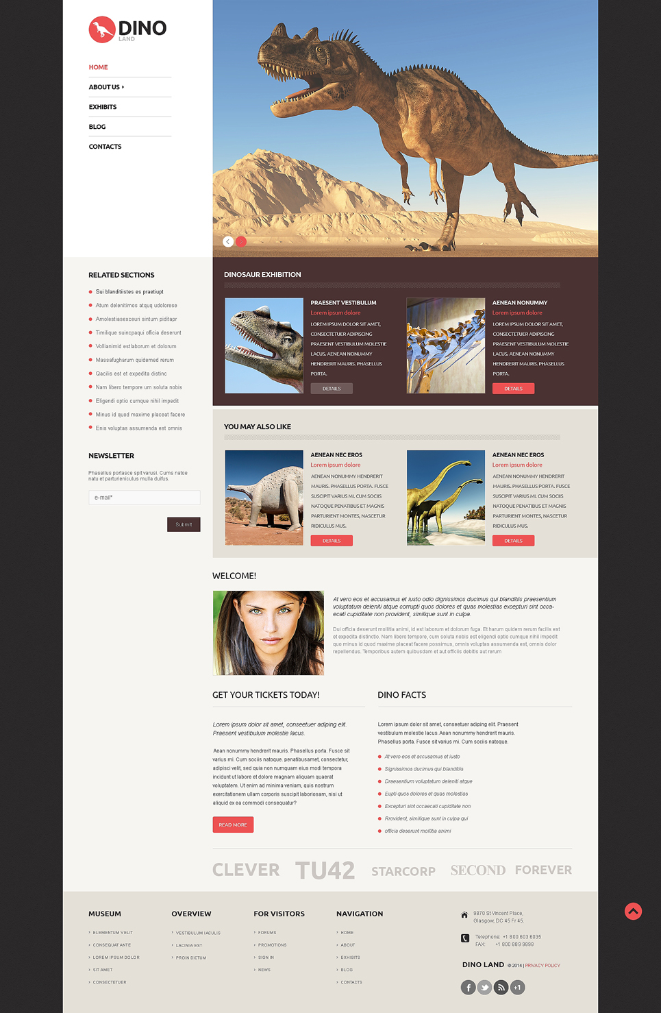 Sculpture Responsive WordPress Theme New Screenshots BIG