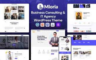 Mloria - Business Consulting & IT Agency WordPress Theme