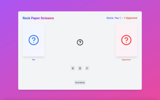 Rock Paper Scissors Game: Modern Duel - Play Now and Triumph!